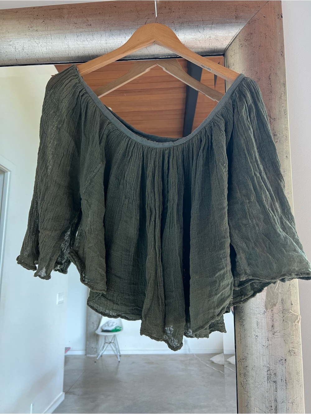 Perfect summer gauze top